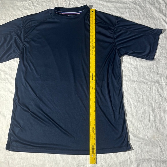Champion Men’s Authentic Athleticwear Navy Blue T-Shirt Sz XLT Extra Large Tall - Picture 3 of 8